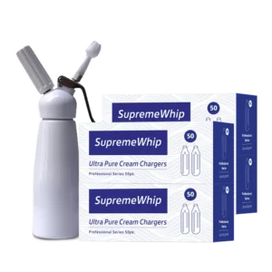 200 x SupremeWhip Cream Chargers & 0.5L Whipper