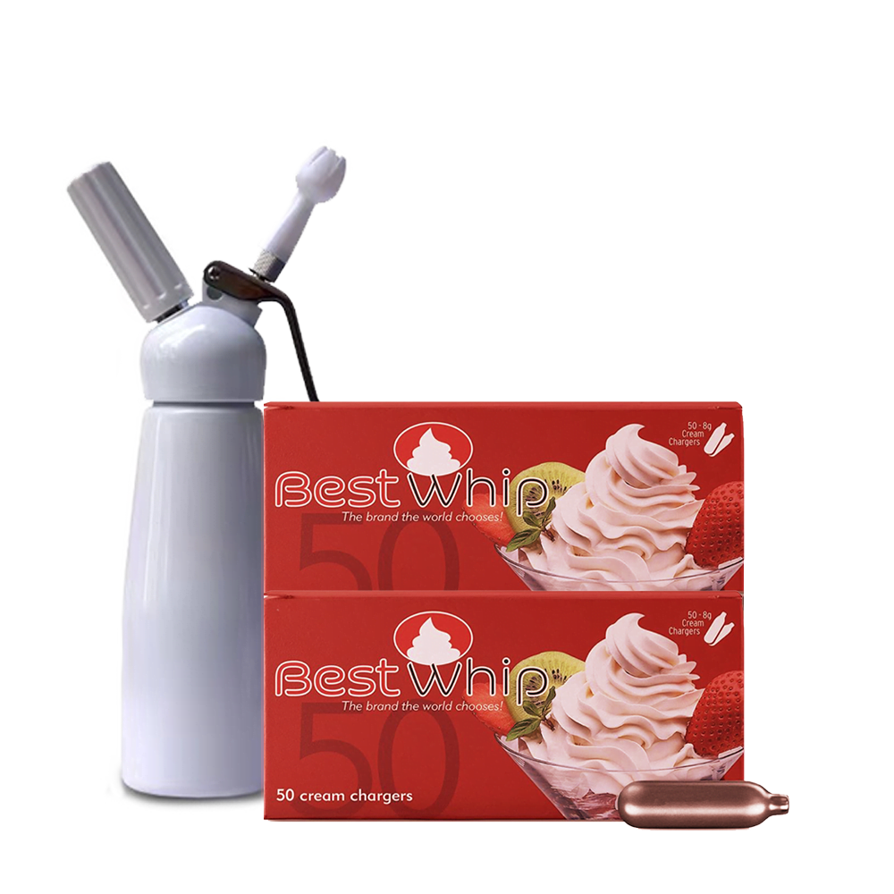 10 Chargers for whipped cream and mousse dispensers Mosa - Mosa
